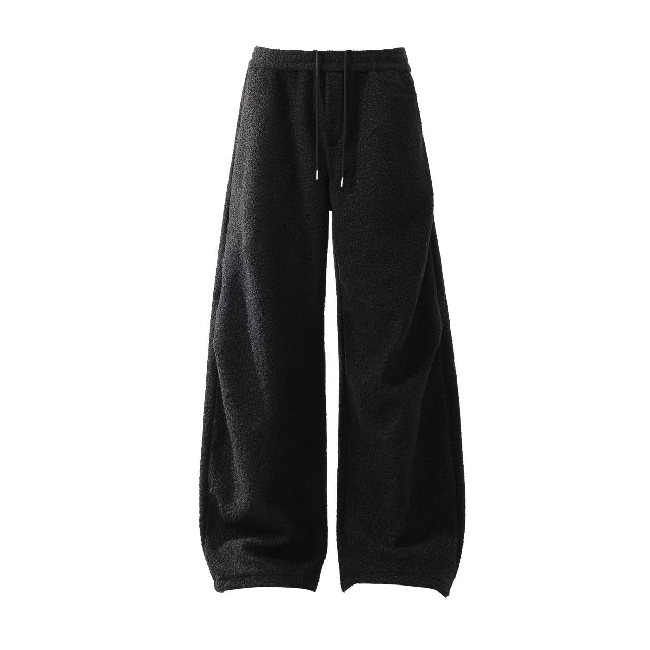 Heavyweight Street Style Wide-Leg Sweatpants