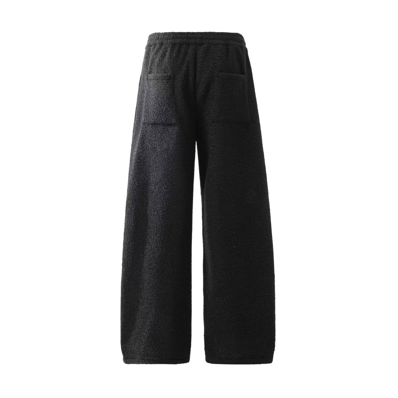 Heavyweight Street Style Wide-Leg Sweatpants