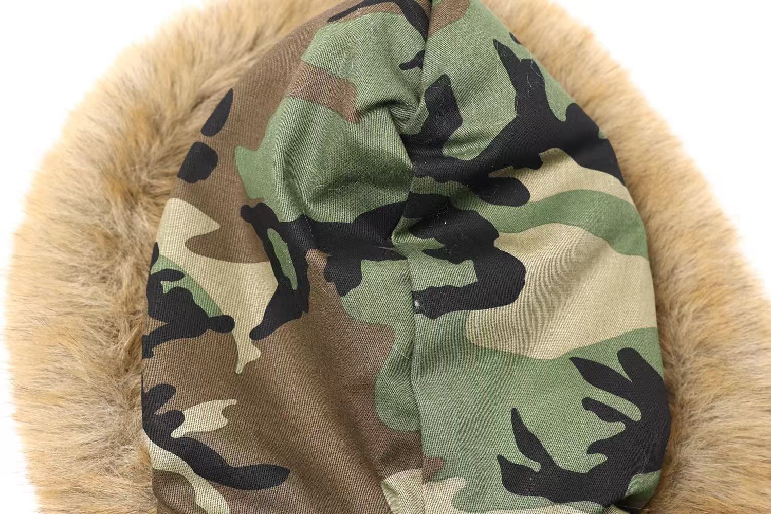 Vintage Fur Collar Hooded Jacket