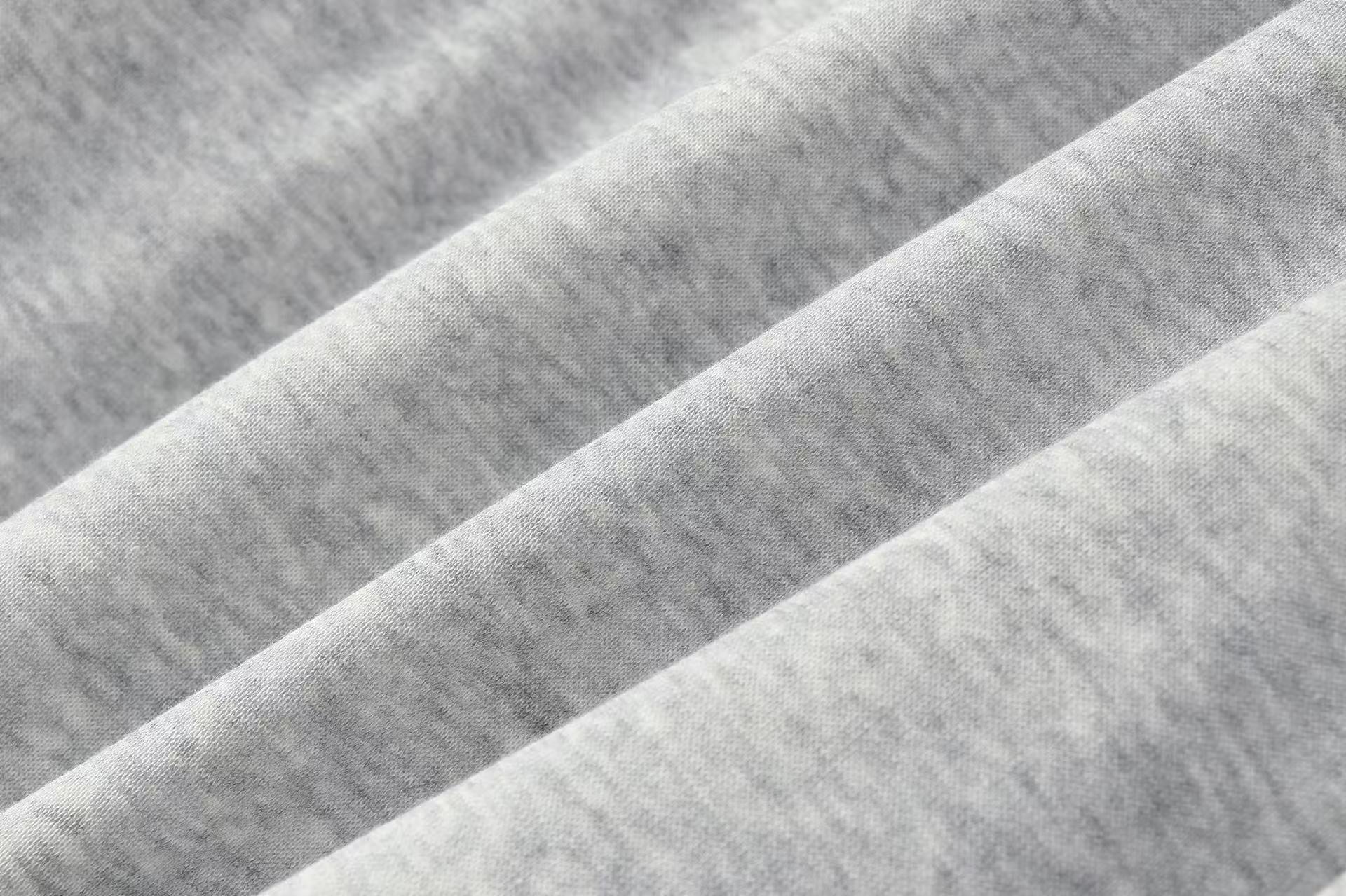 Fleece-Lined Street Style Wide-Leg Sweatpants