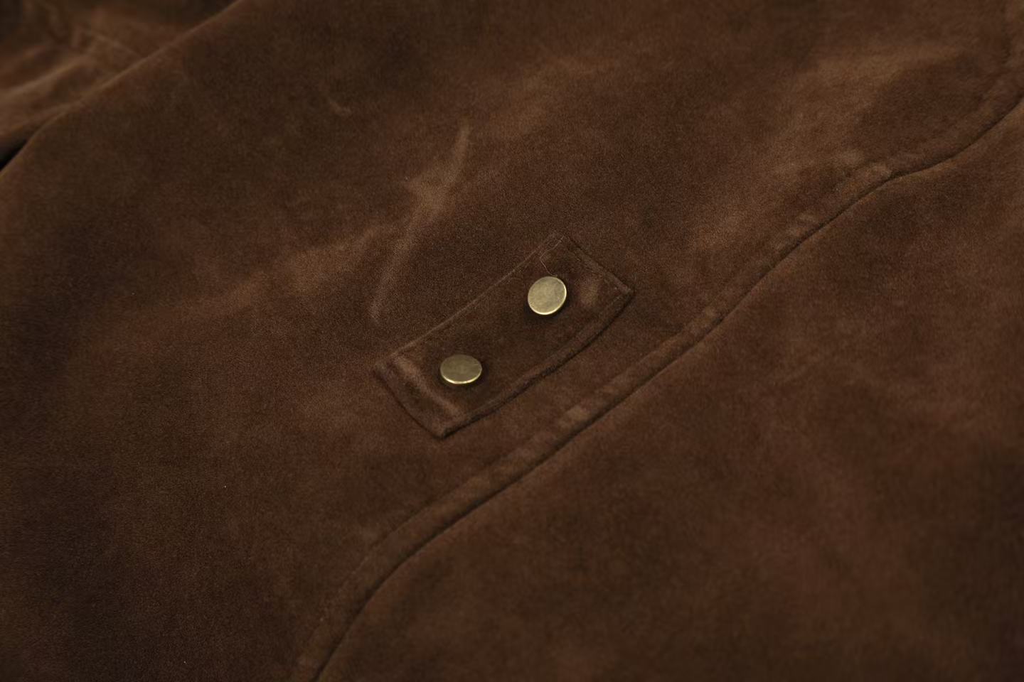 Vintage Faux-Fur Collar Hooded Jacket