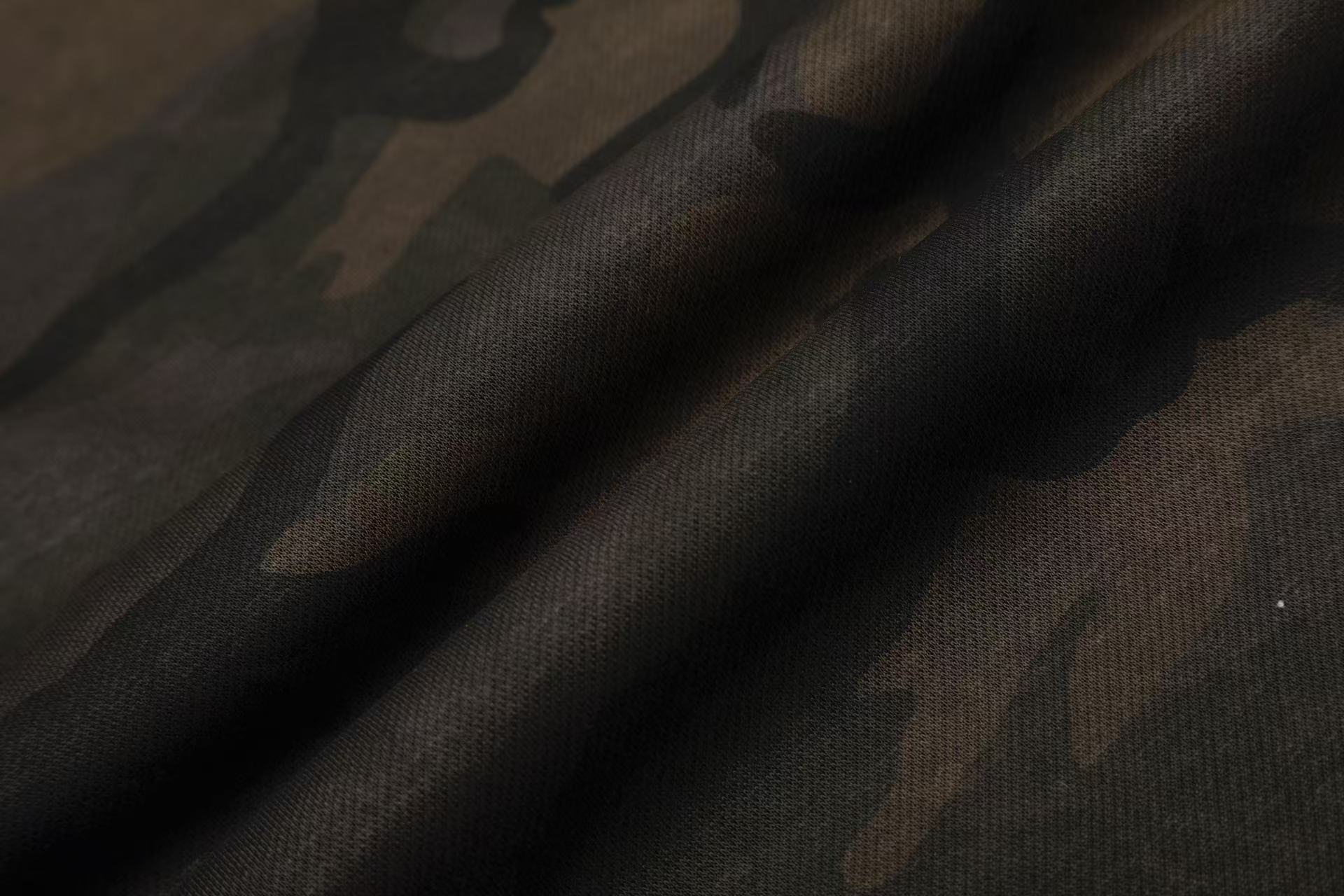 Camo Fleece-Lined Wide-Leg Sweatpants