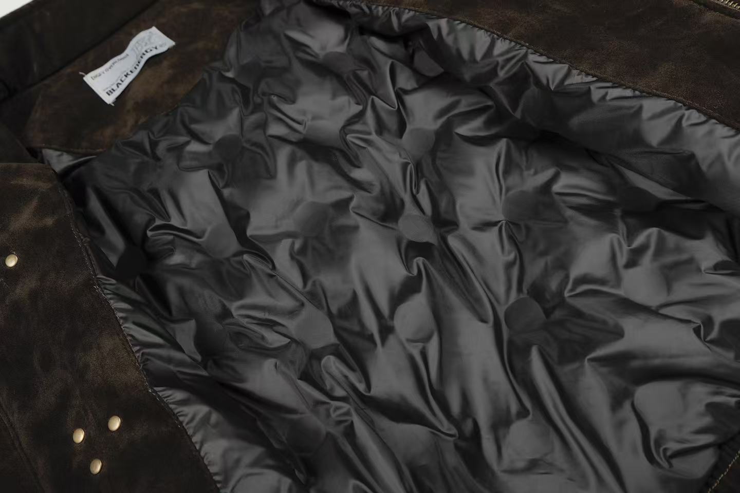 Vintage Stand-Collar Bomber Jacket