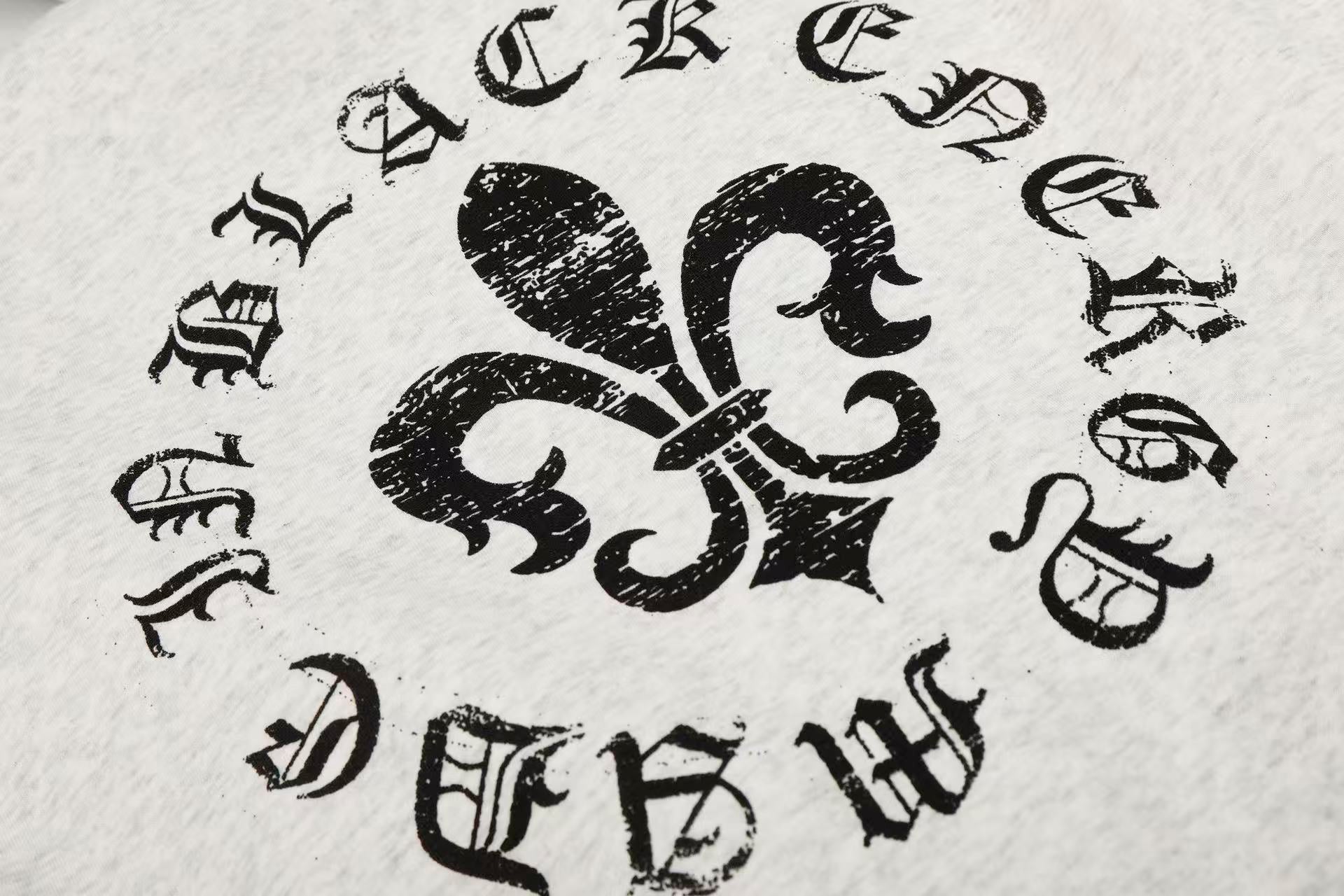 Letter-Print Plush Hooded Jacket