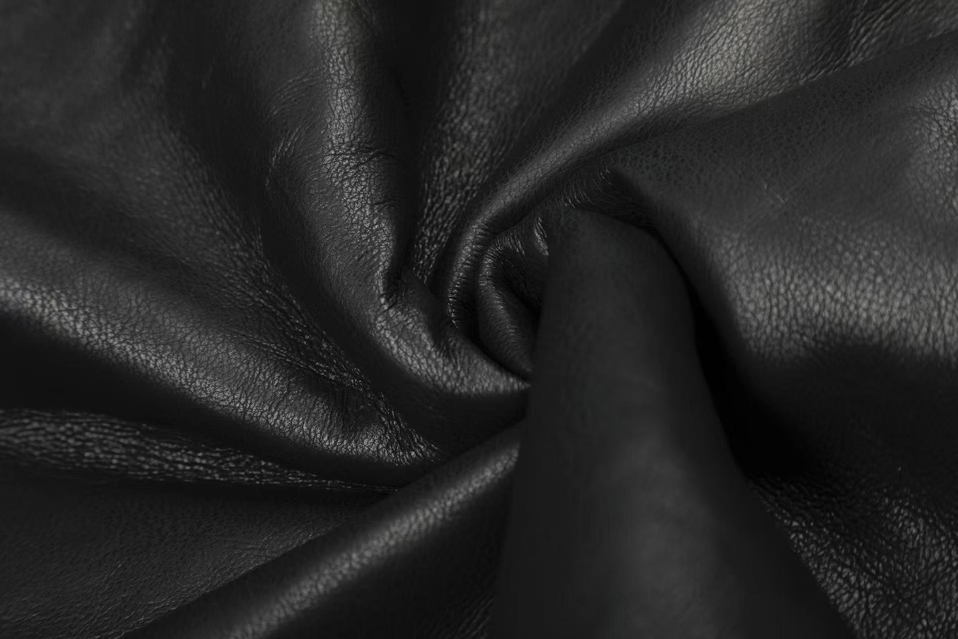 Vintage Street-Style PU Leather  Faux-Fur Collar Jacket