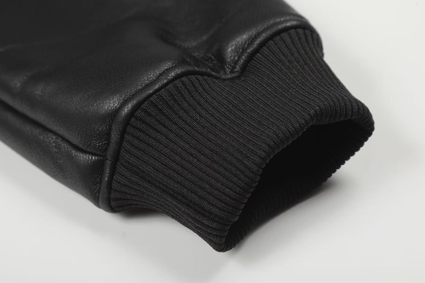 Vintage Street-Style PU Leather  Faux-Fur Collar Jacket