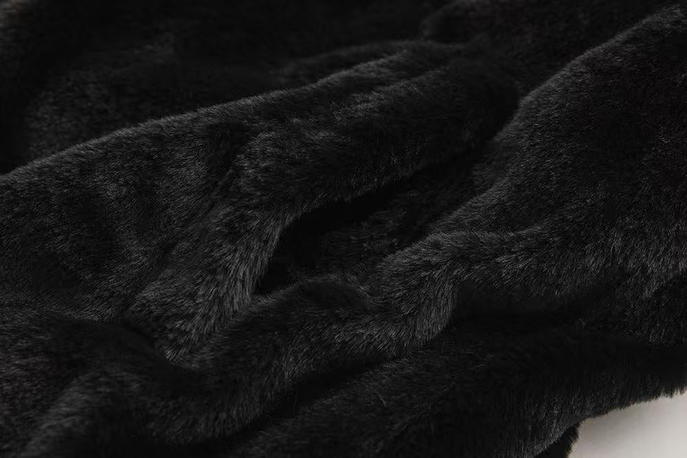 Embroidered Fleece-Lined Padded Jacket