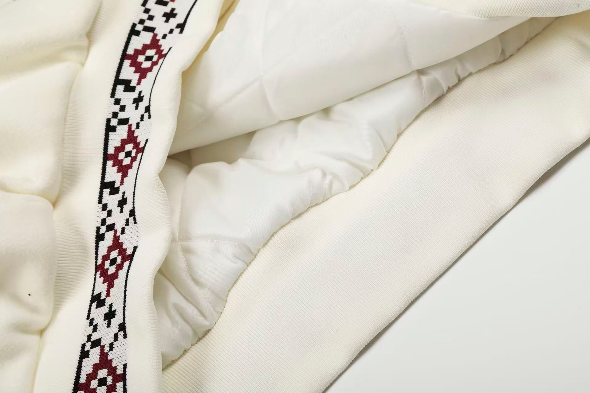 Vintage embroidered baseball jacket