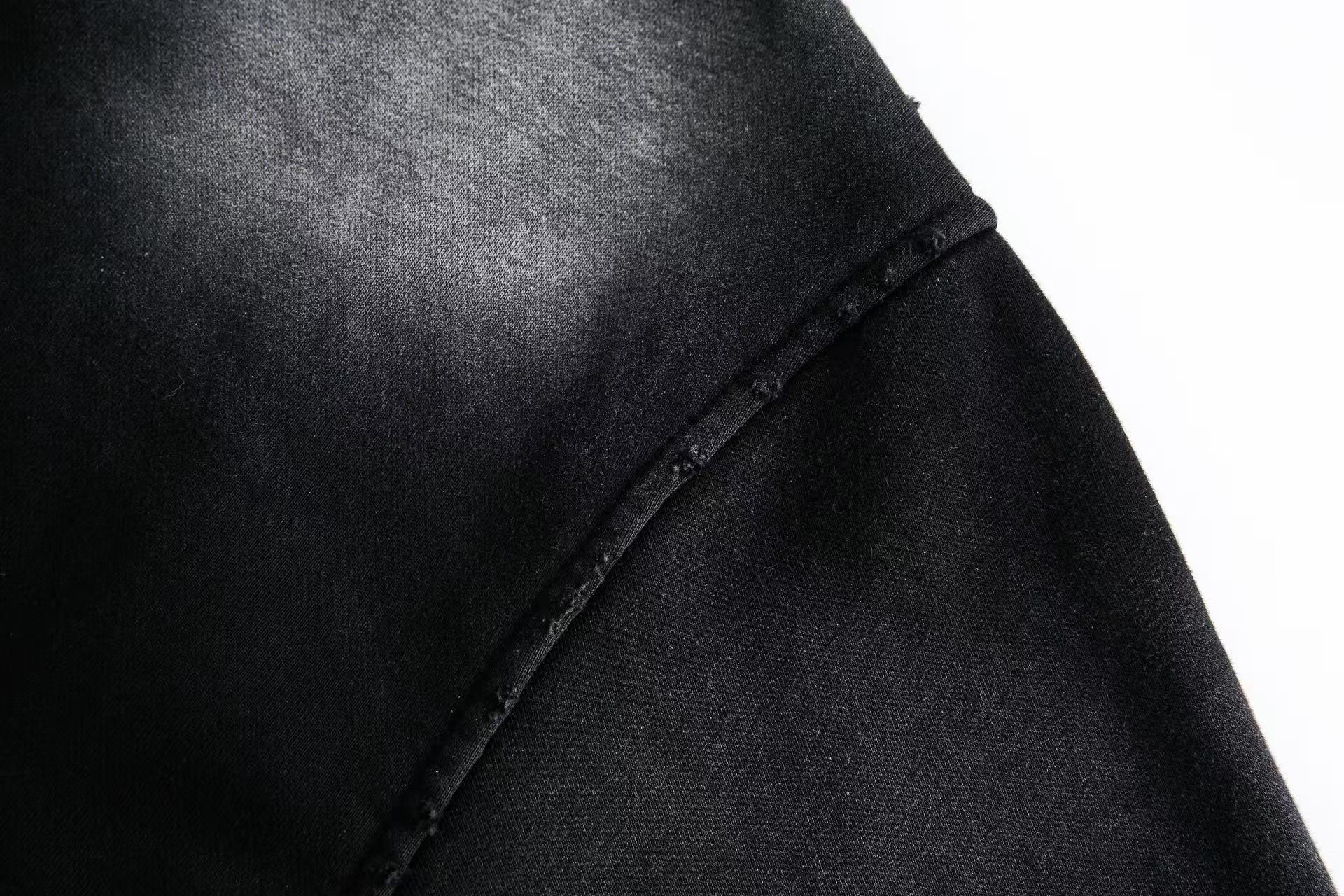 Wasteland Style Dirty Washed Zip-Up Hoodie