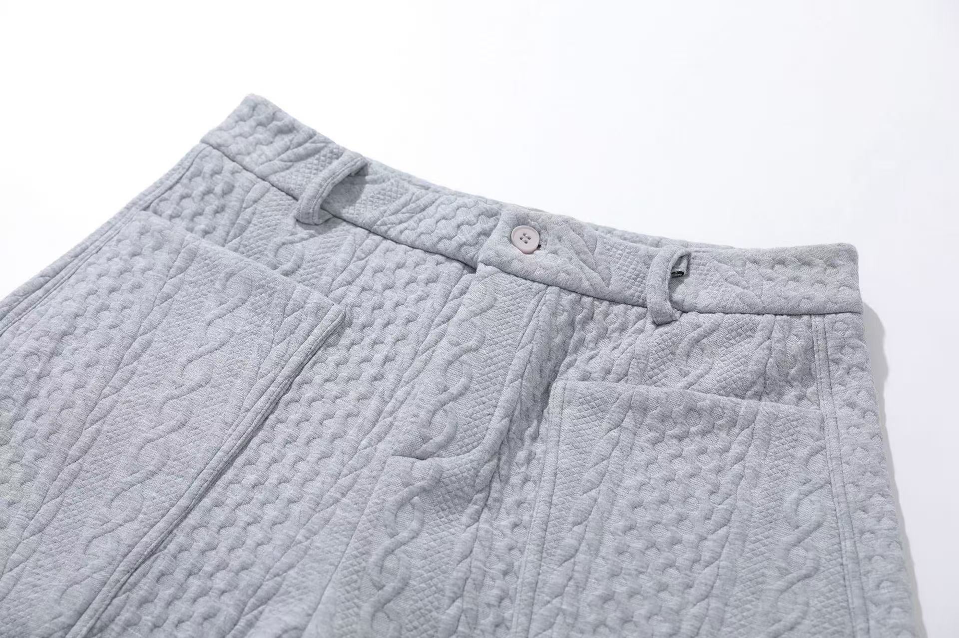 Clean-Fit Fleece-Lined Wide-Leg Pants