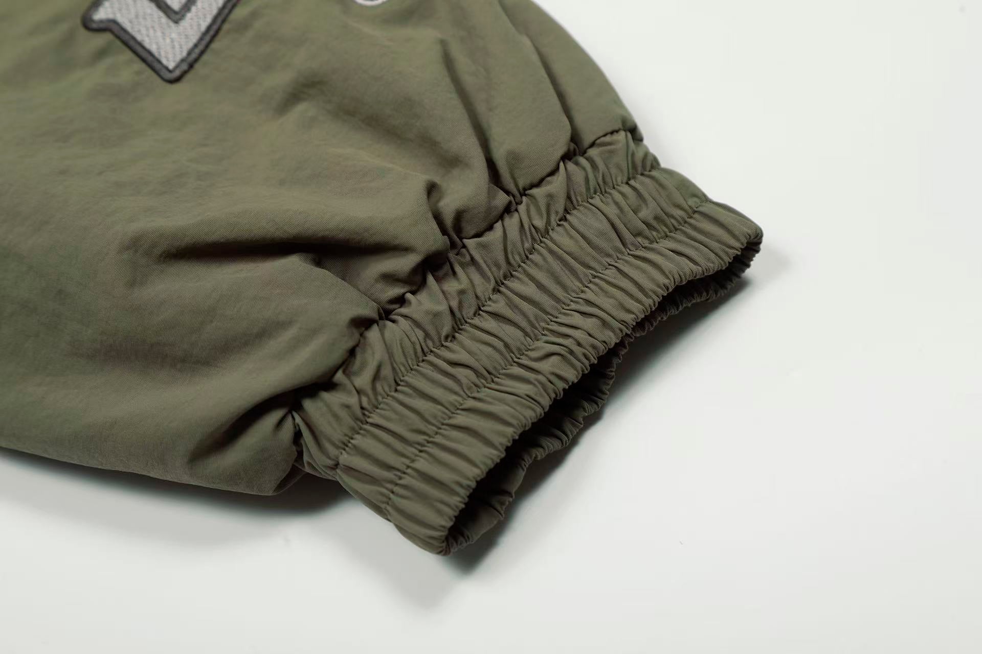 Vintage Printed Faux-Fur Collar Hooded Jacket