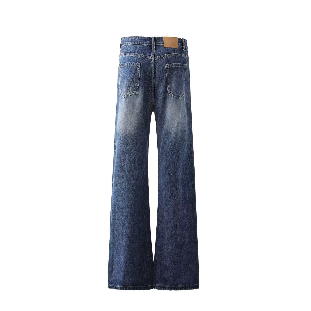 Clean Fit Straight-Leg Jeans
