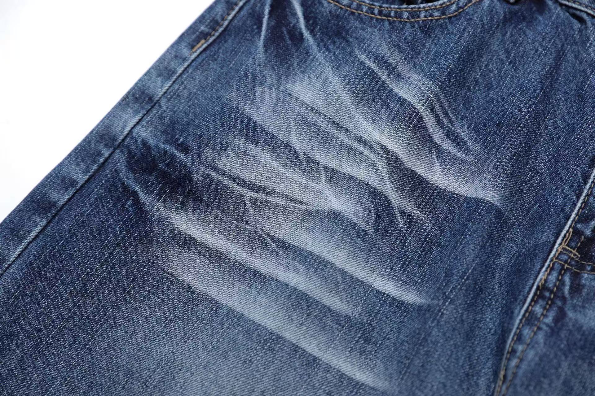 Clean Fit Straight-Leg Jeans