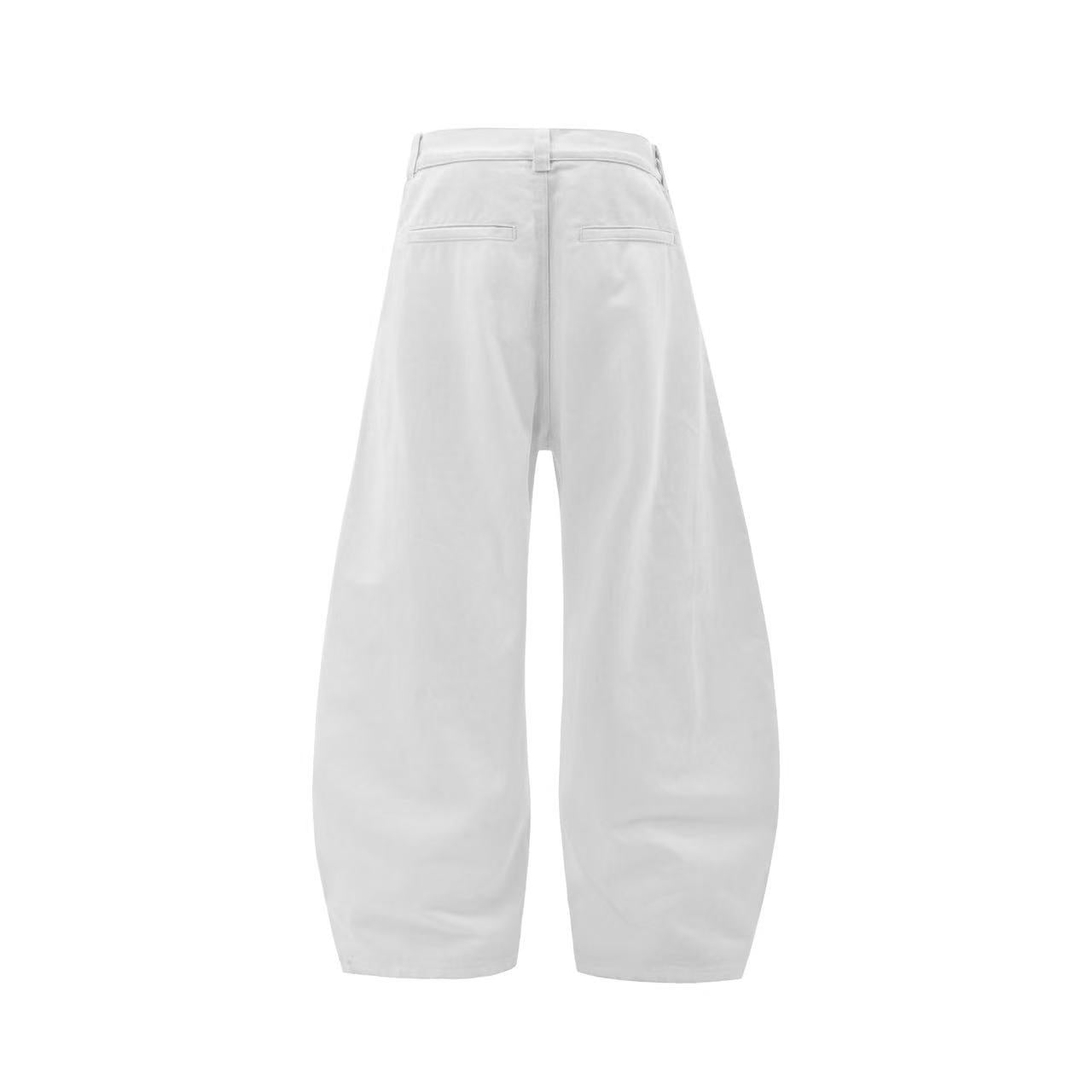 Clean Fit Wide-Leg Jeans