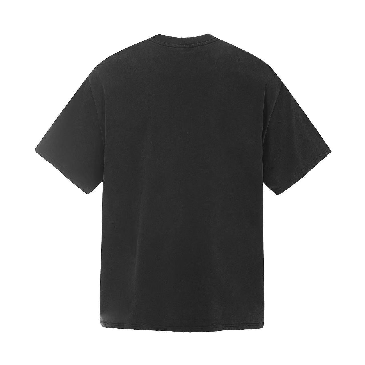 Streetwear Rock Print Short Sleeve