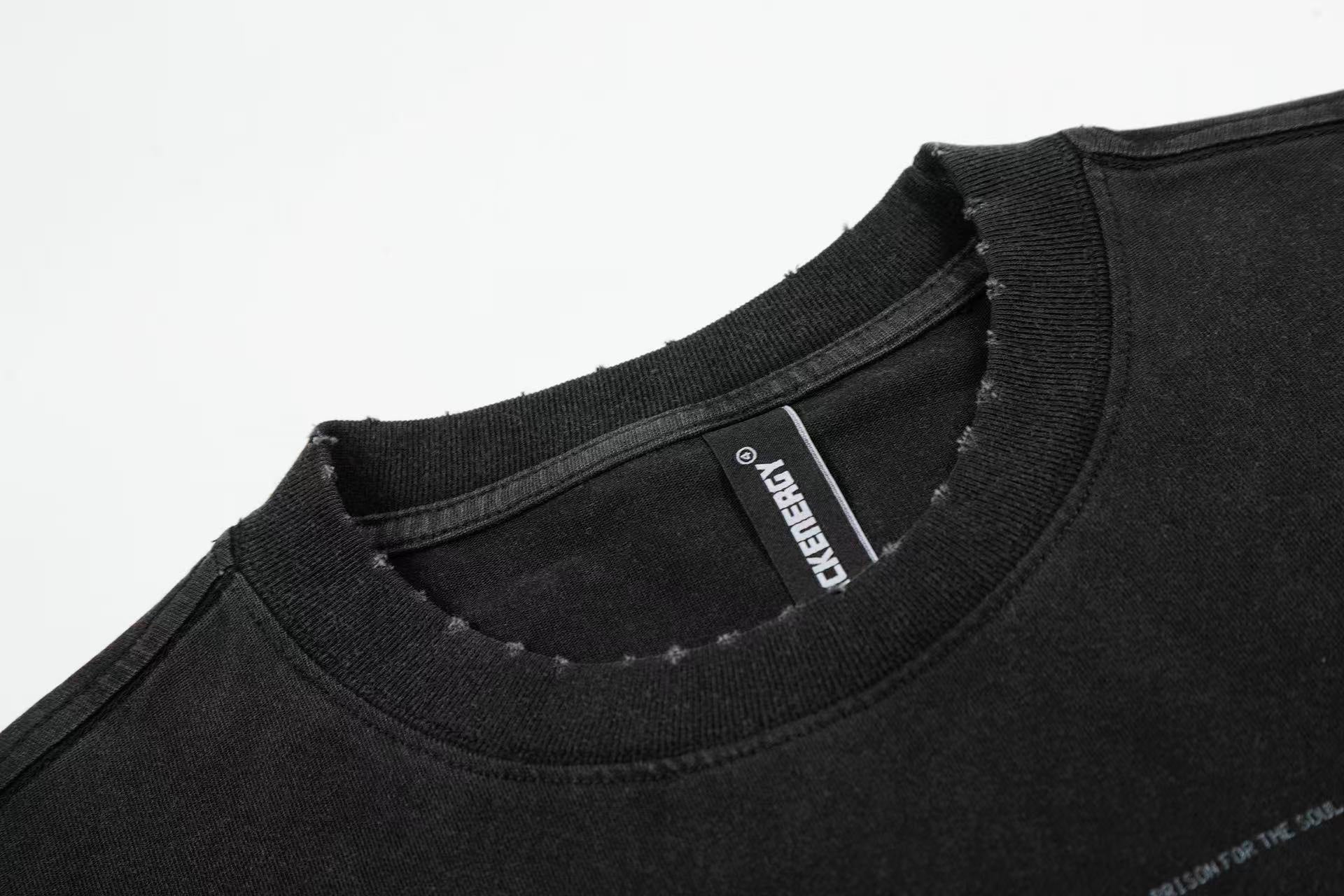 Streetwear Rock Print Short Sleeve
