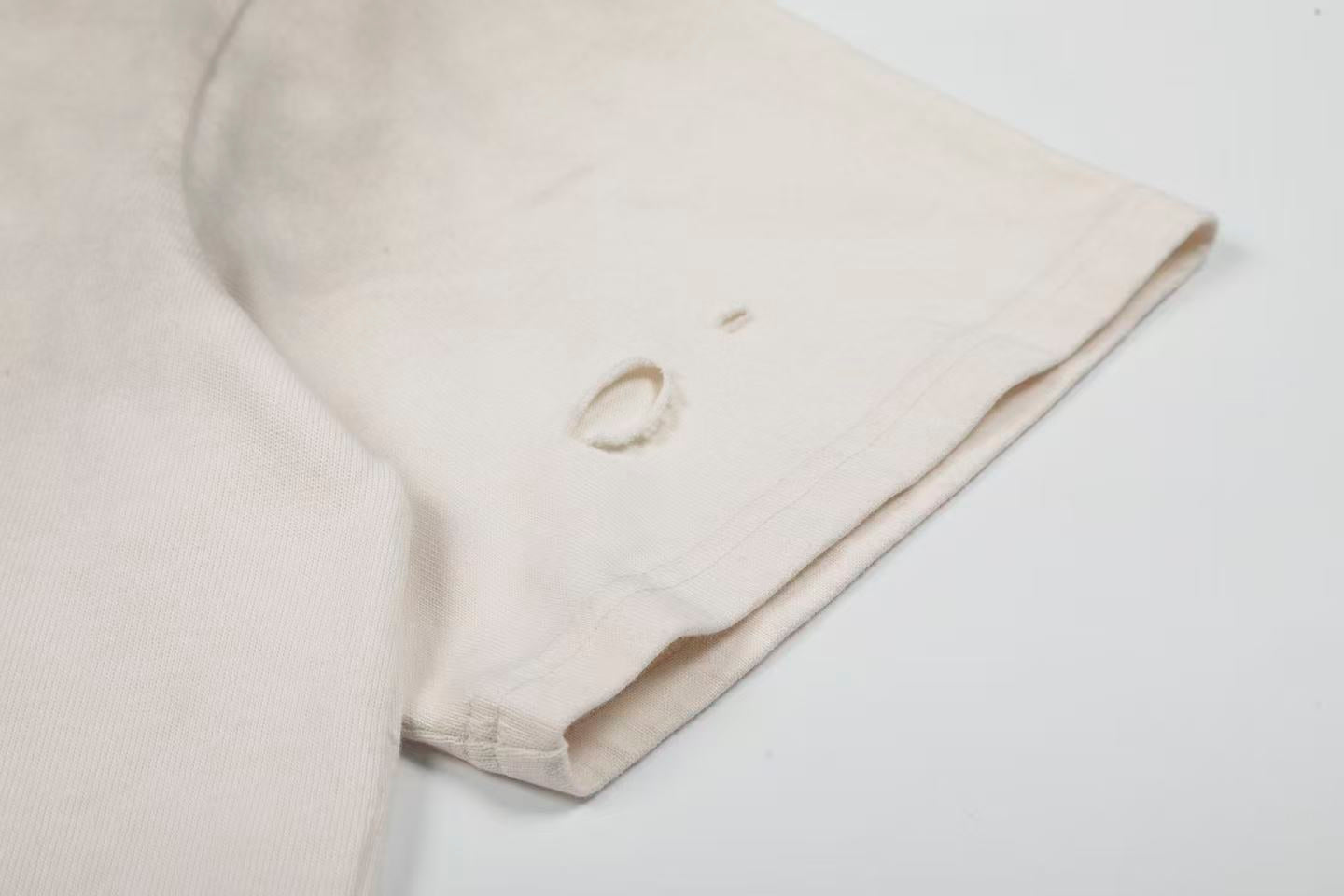 Streetwear Punk Print Short Sleeve