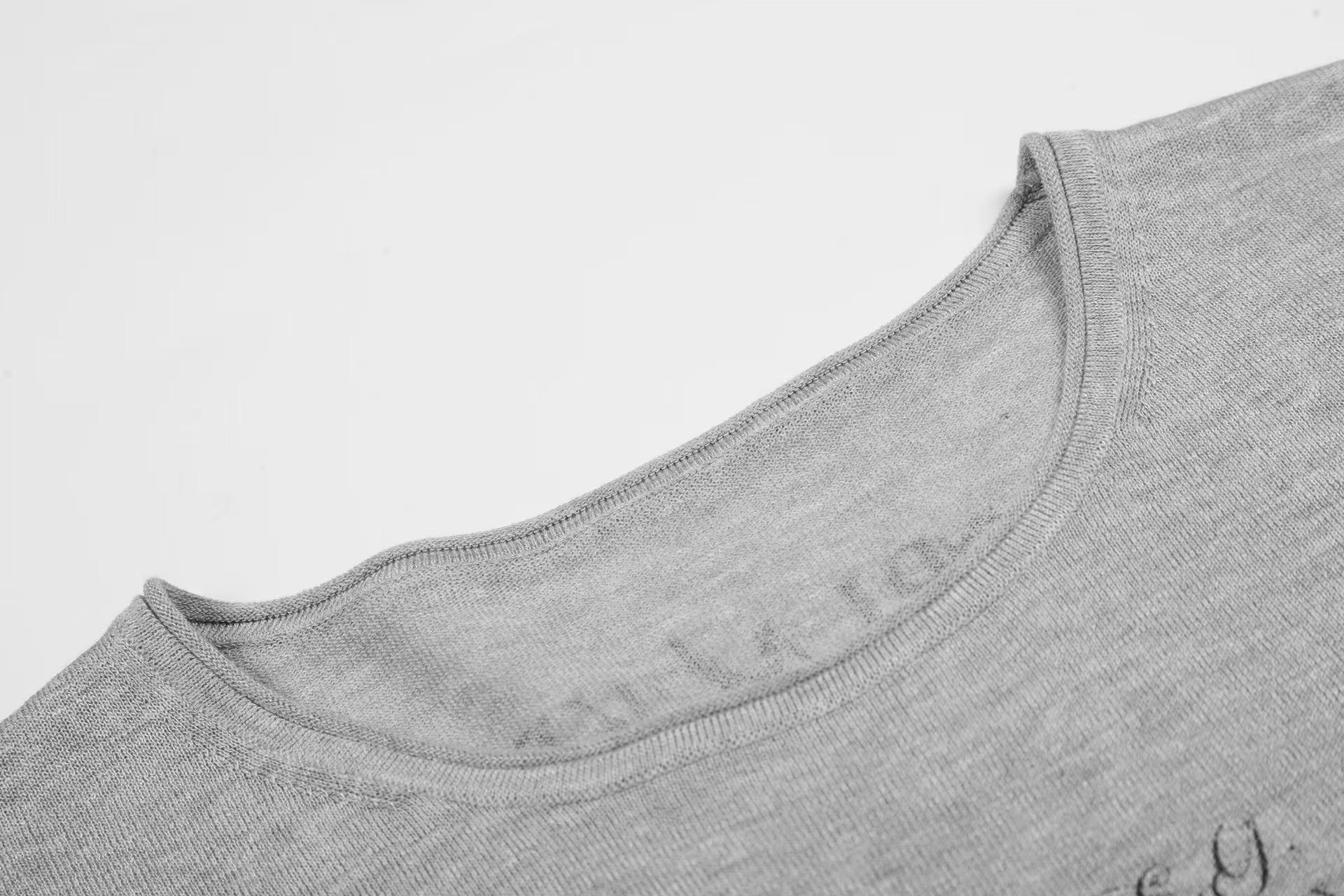 Streetwear Print Short Sleeve