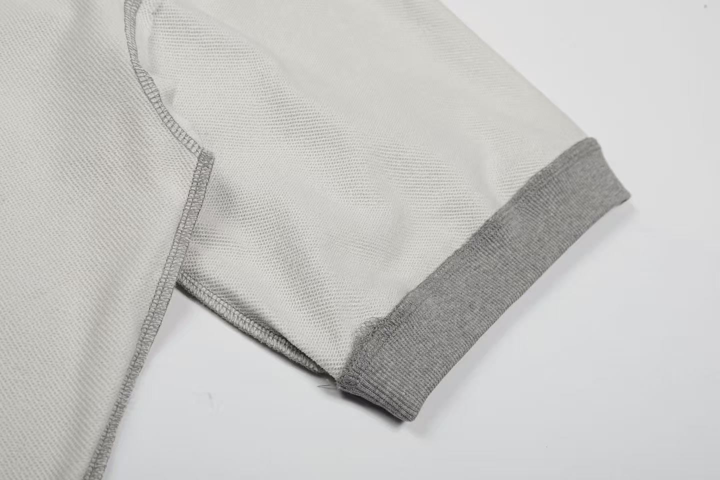 Streetwear Number Print Short Sleeve