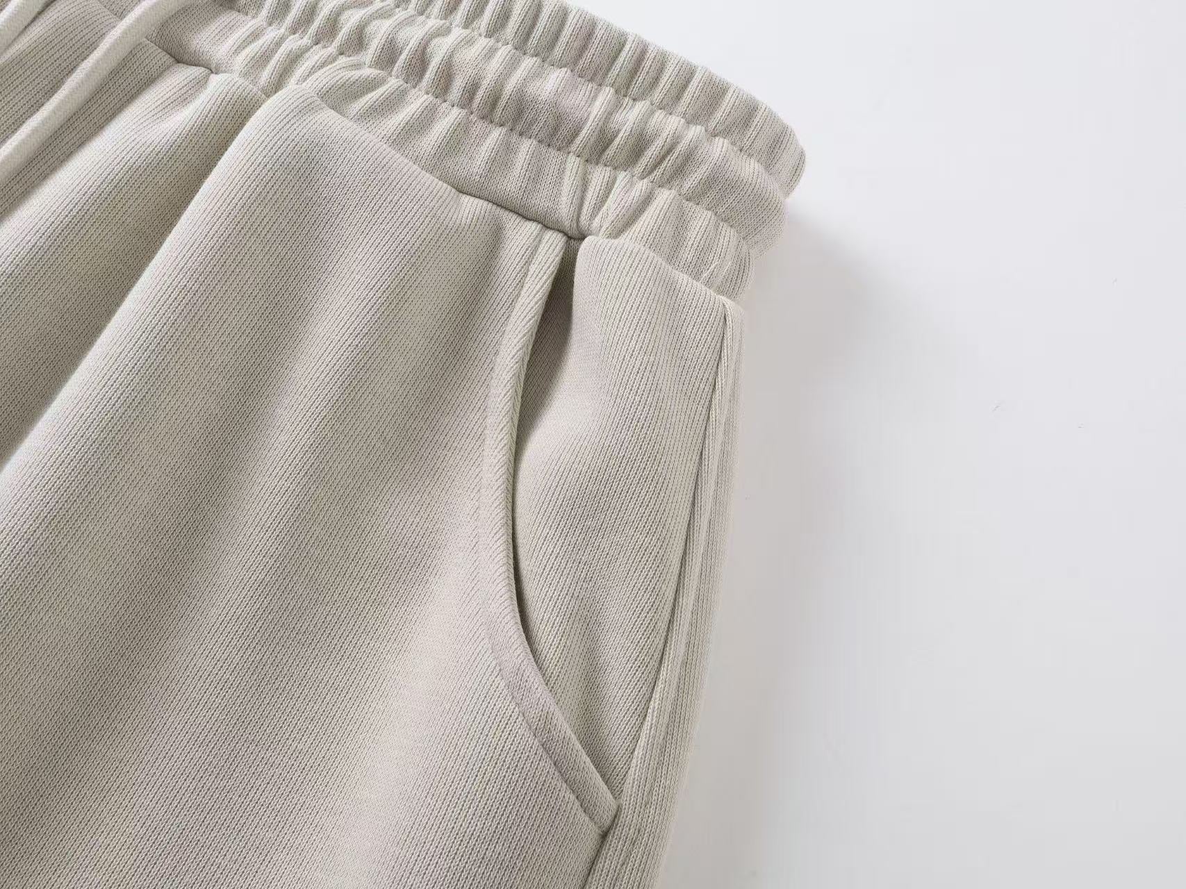 Streetwear Zip-Up Hoodie and Jogger Pants Set