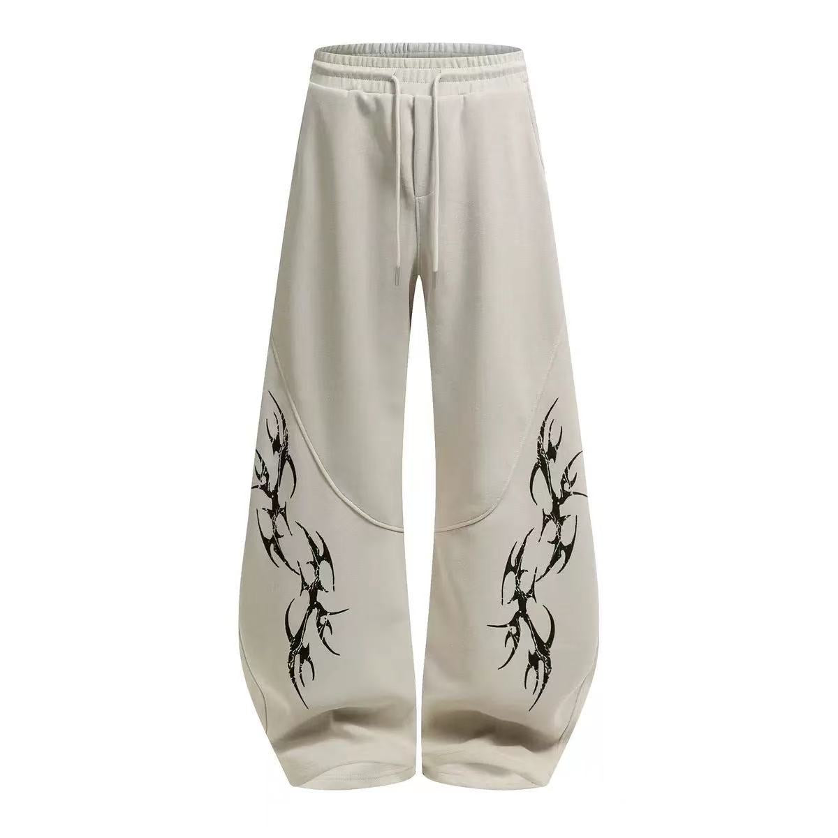 Streetwear Zip-Up Hoodie and Jogger Pants Set