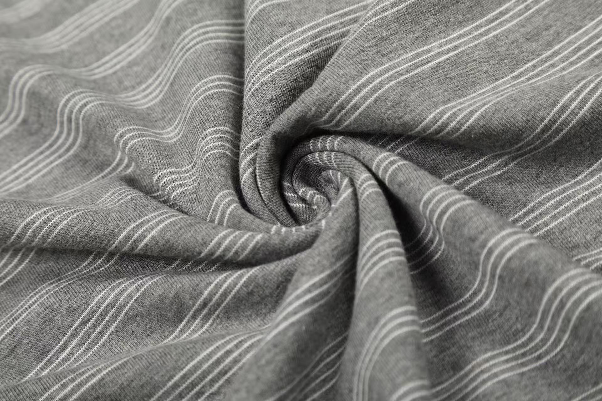 Streetwear Striped Print Long Sleeve