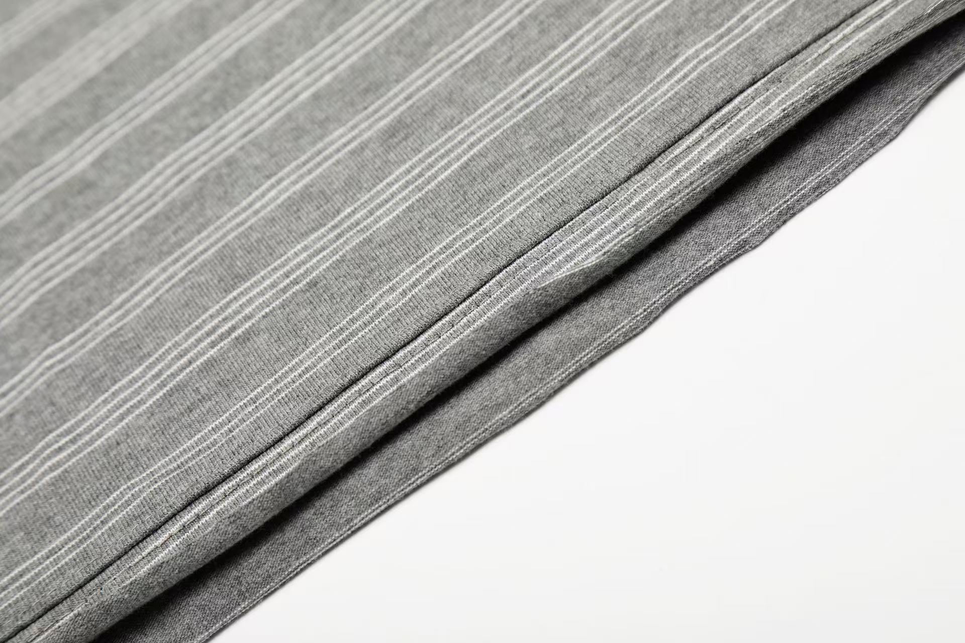 Streetwear Striped Print Long Sleeve