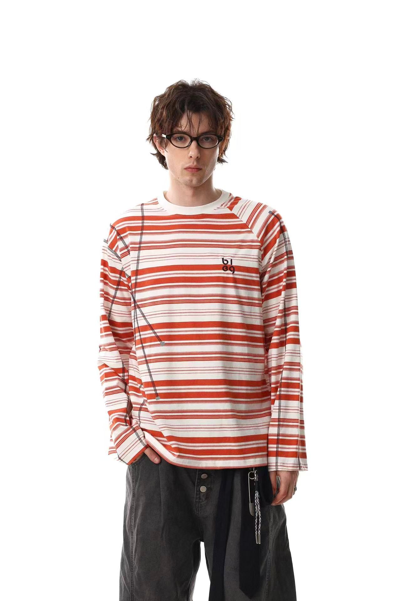 Streetwear Striped Long Sleeve