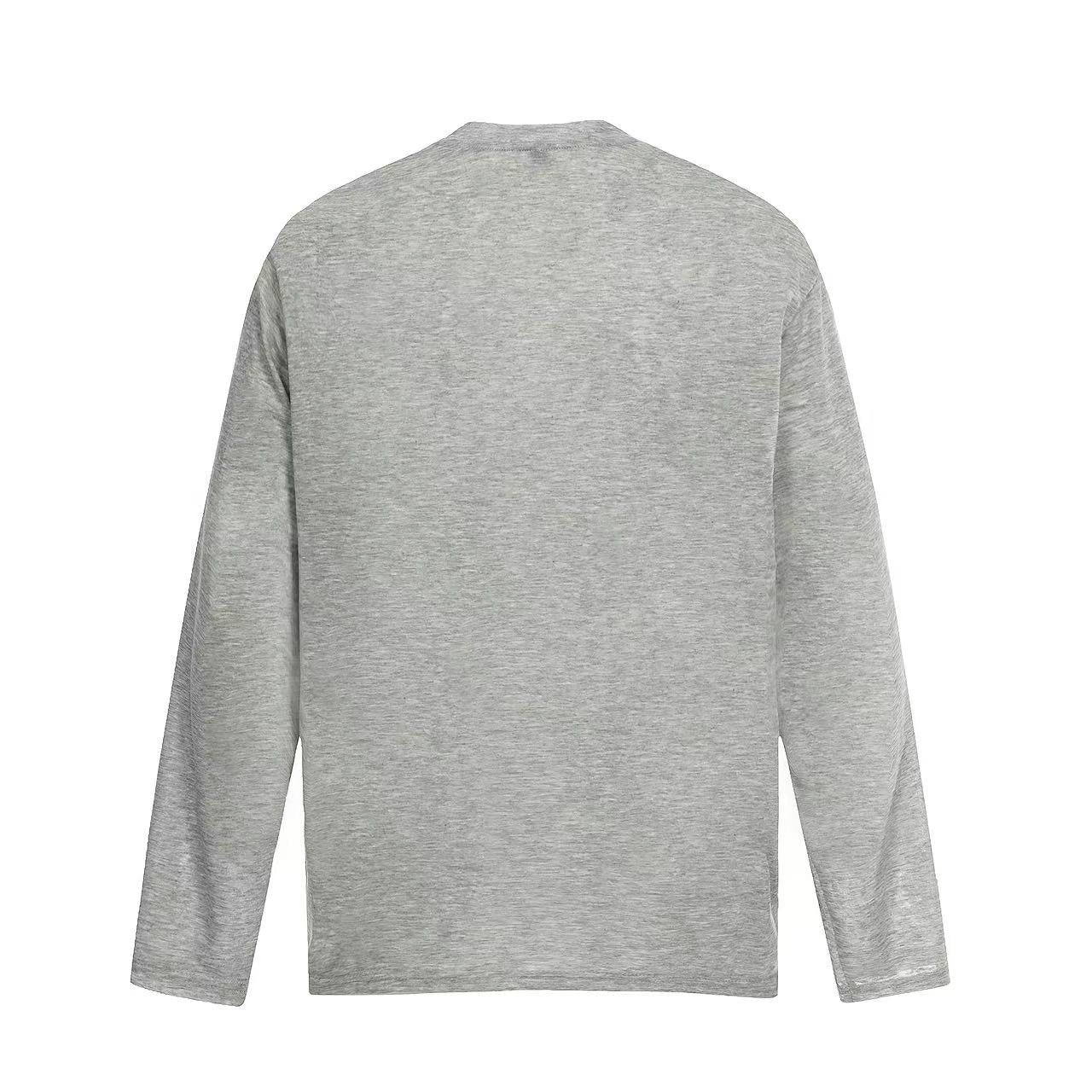 Streetwear Face Print Long Sleeve