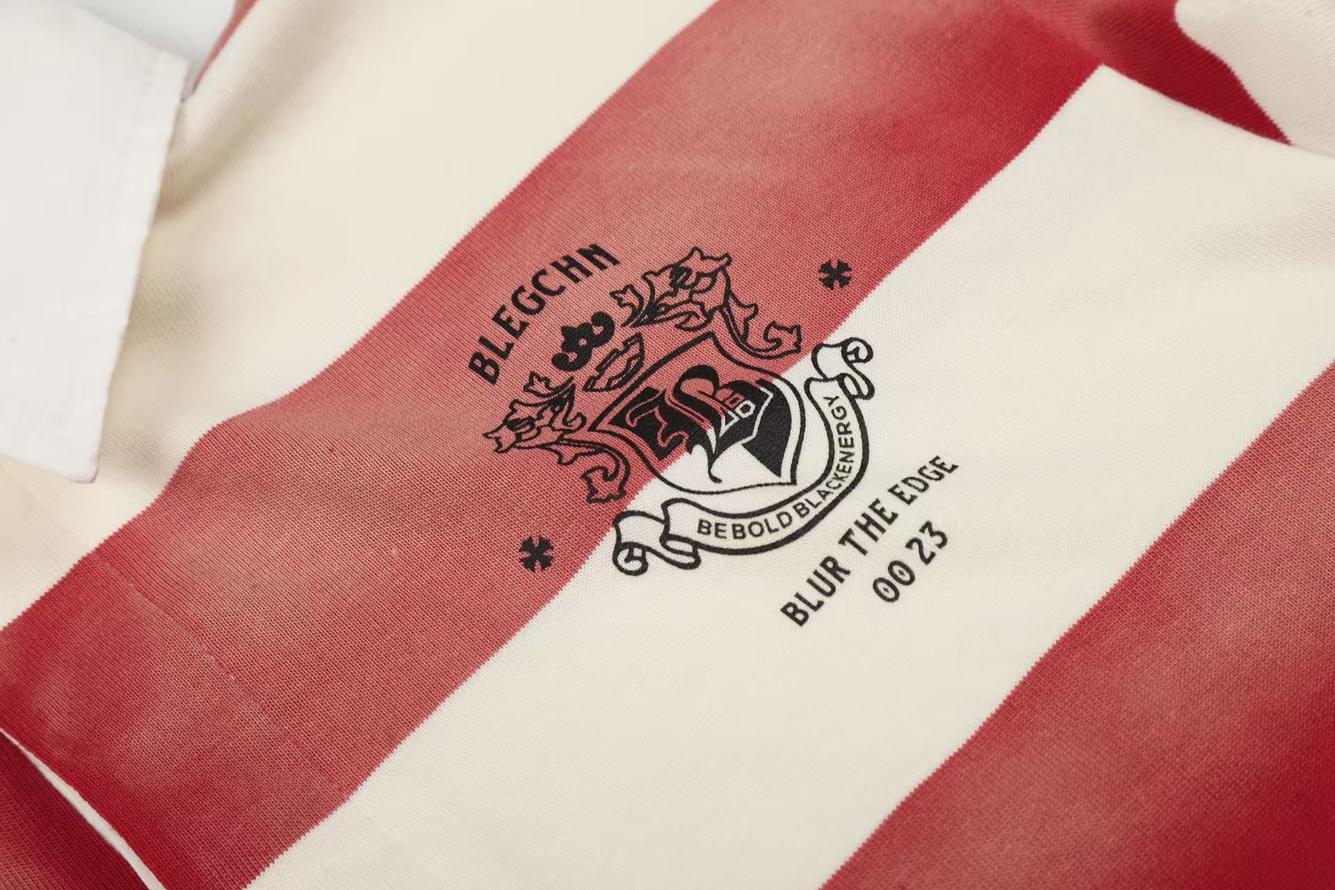 Streetwear Striped Print Long Sleeve