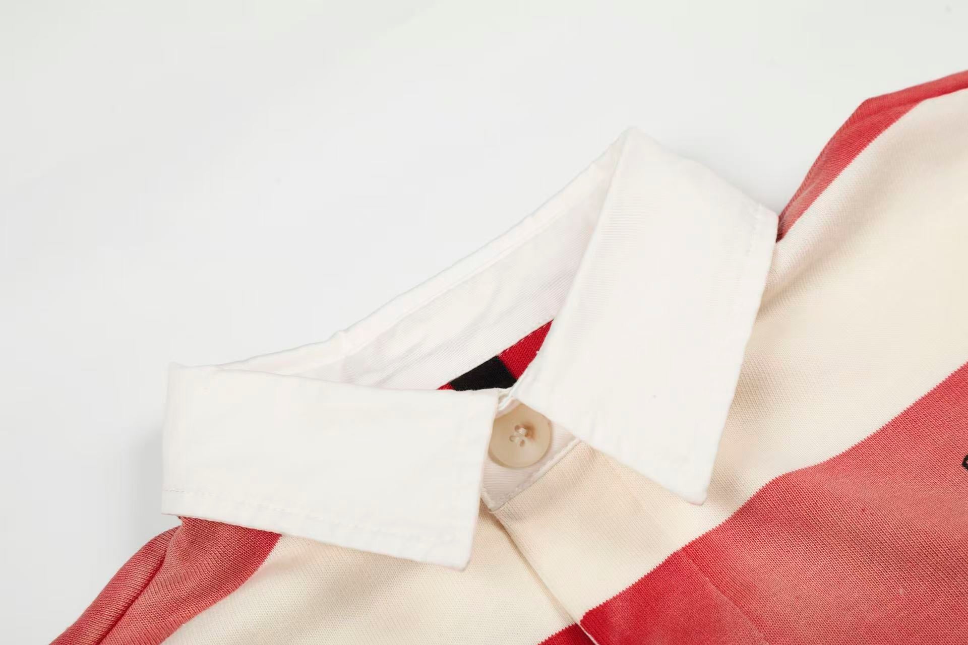 Streetwear Striped Print Long Sleeve