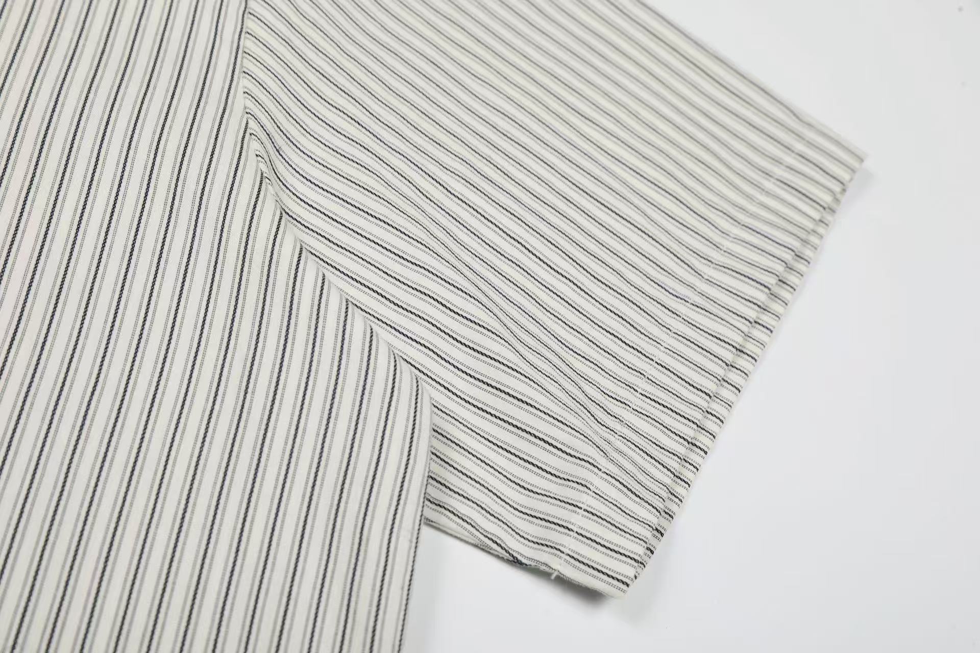 Vintage 7 Graffiti Striped Shirt