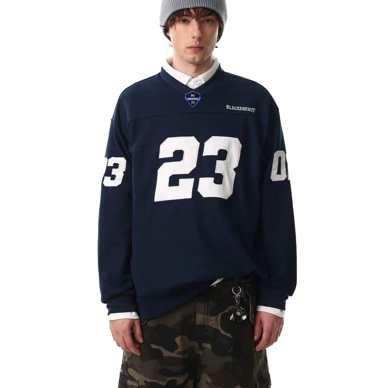 #23 Varsity Football Jersey Long Sleeve