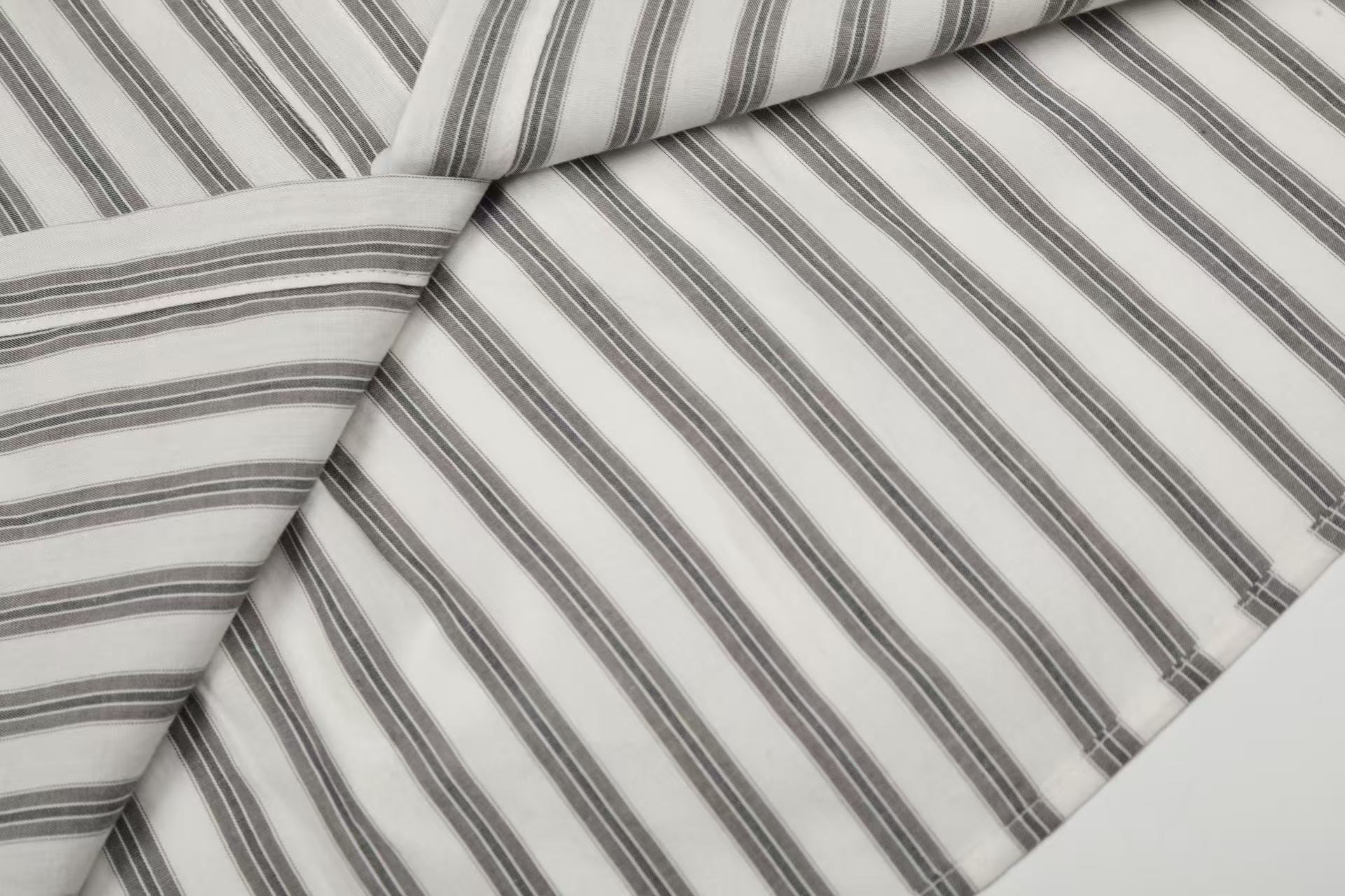 Streetwear Striped Print Long Sleeve Shirt