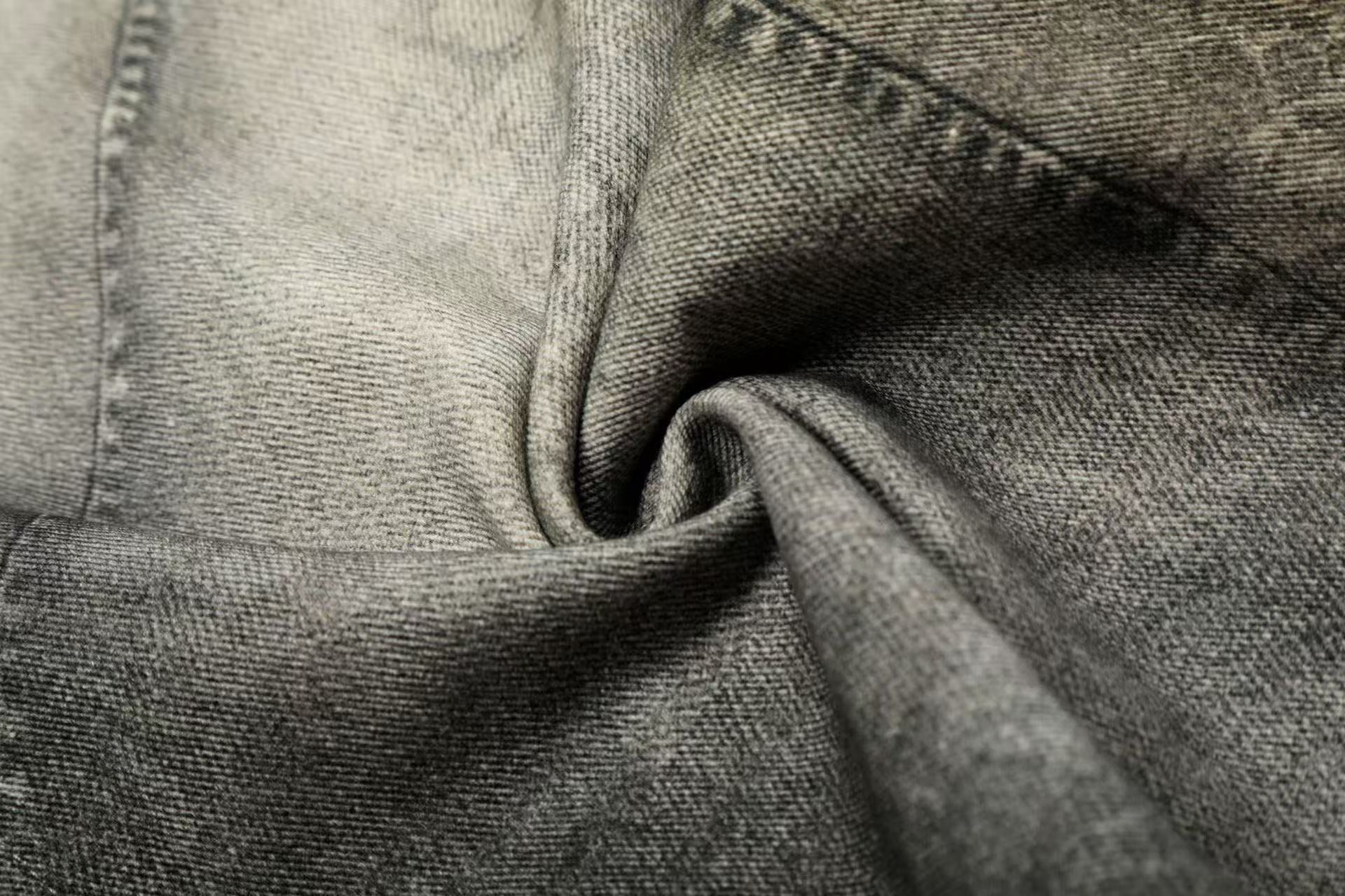 Vintage Washed Curved Seam Baggy Jeans