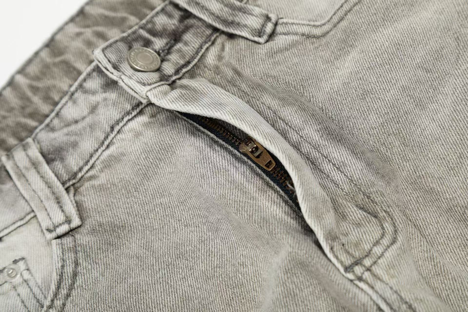 Vintage Washed Ripped Distressed Baggy Jeans