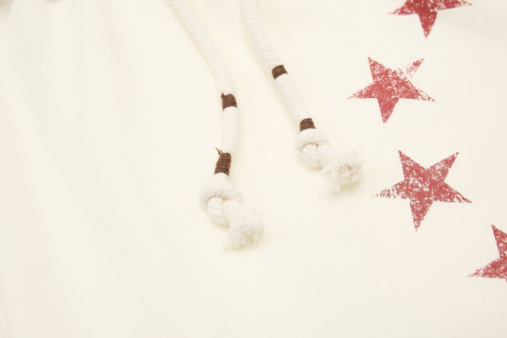 Hip-Hop Style Washed Letter Print Wide Leg Sweatpants