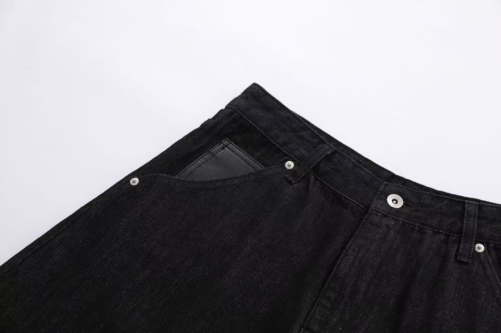 Vintage Baggy Wide-Leg Denim Jorts