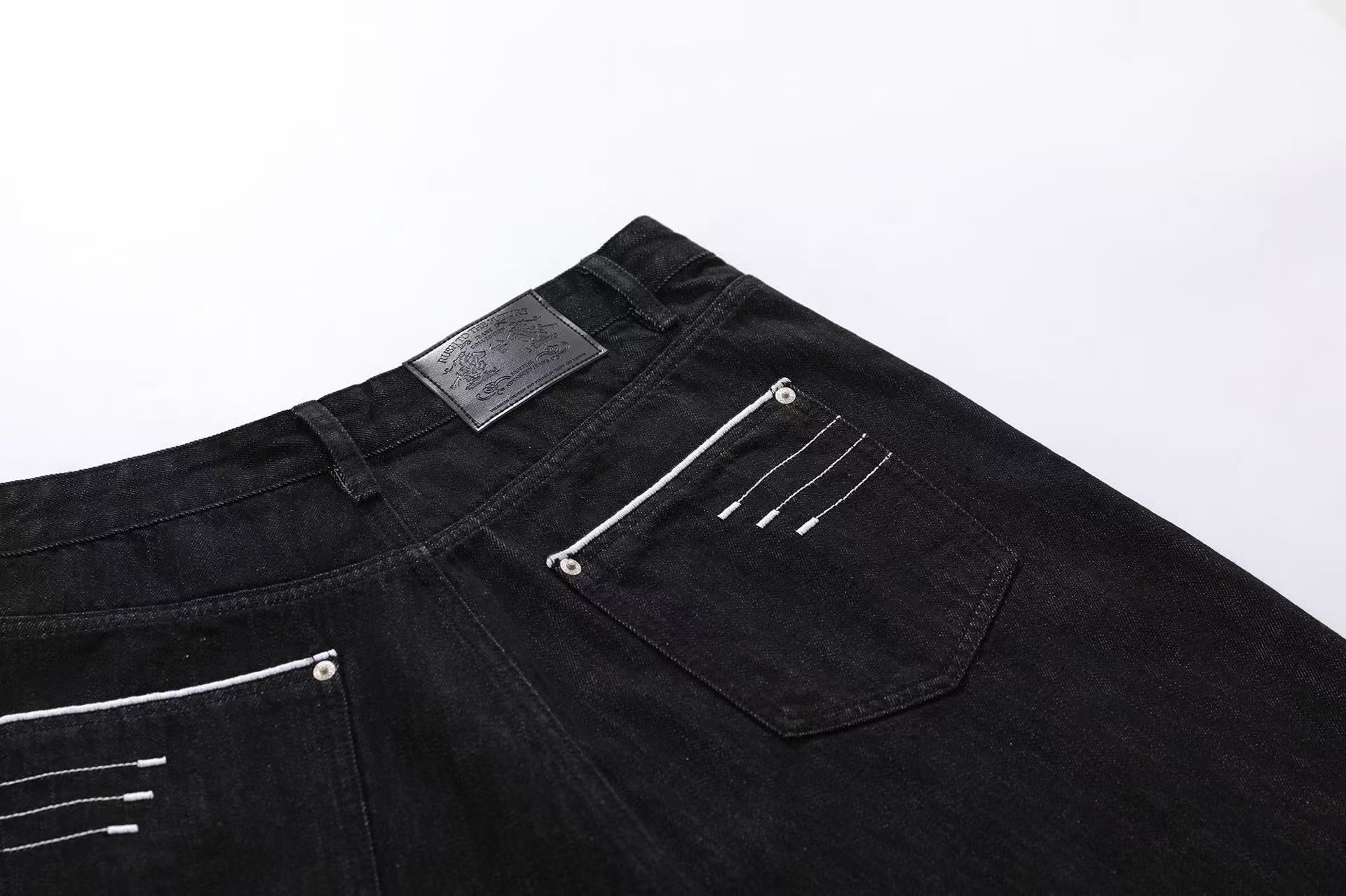 Vintage Baggy Wide-Leg Denim Jorts