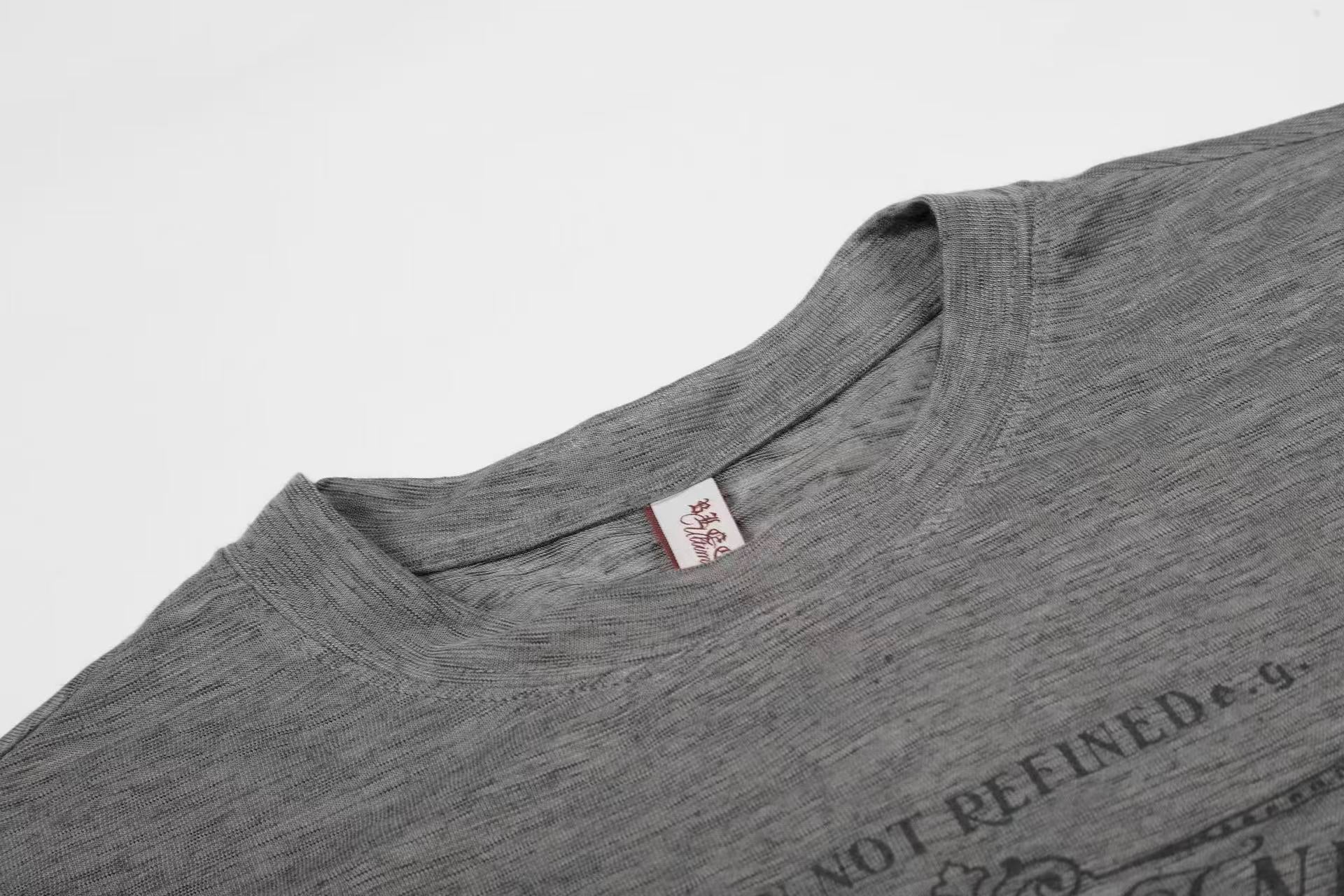 Vintage Baroque Graphic Sheer Long Sleeve