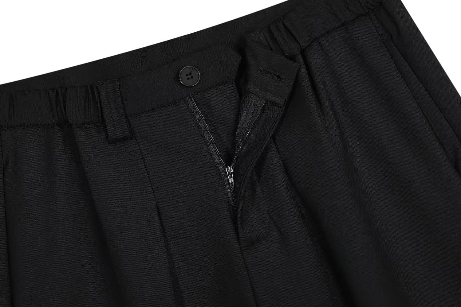 Streetwear Clean-Fit Wide-Leg Shorts