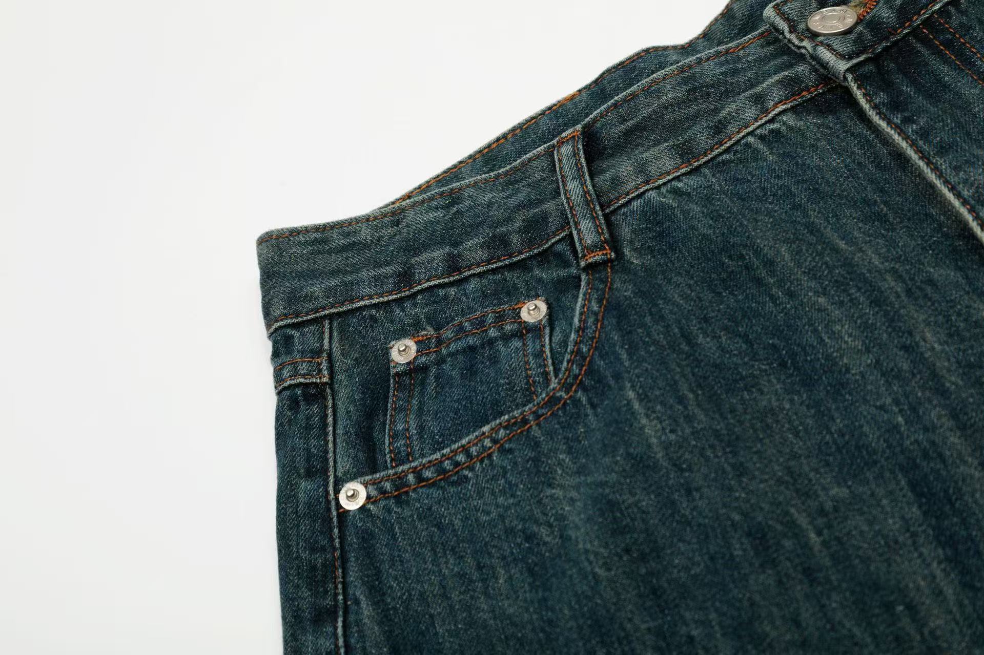 Vintage Washed Wide-Leg Jorts