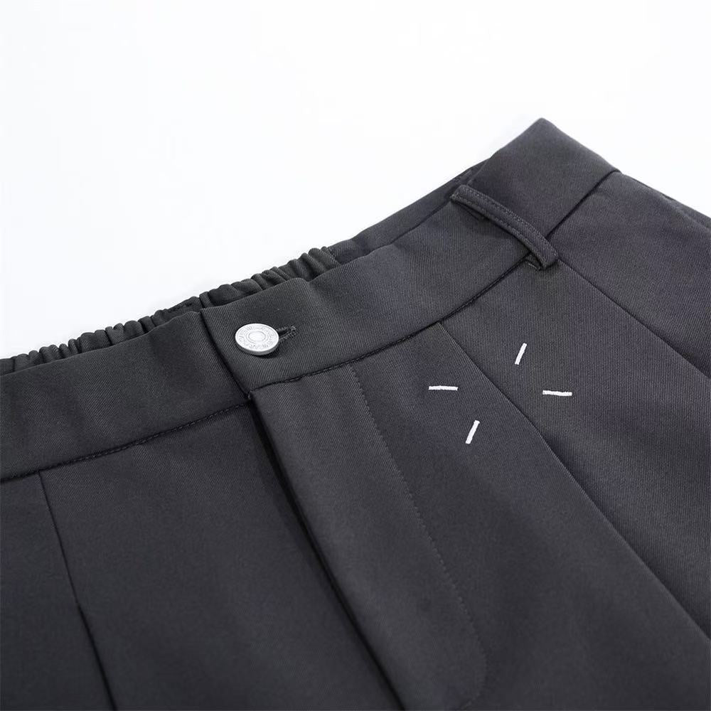 Streetwear Clean-Fit Wide-Leg Shorts