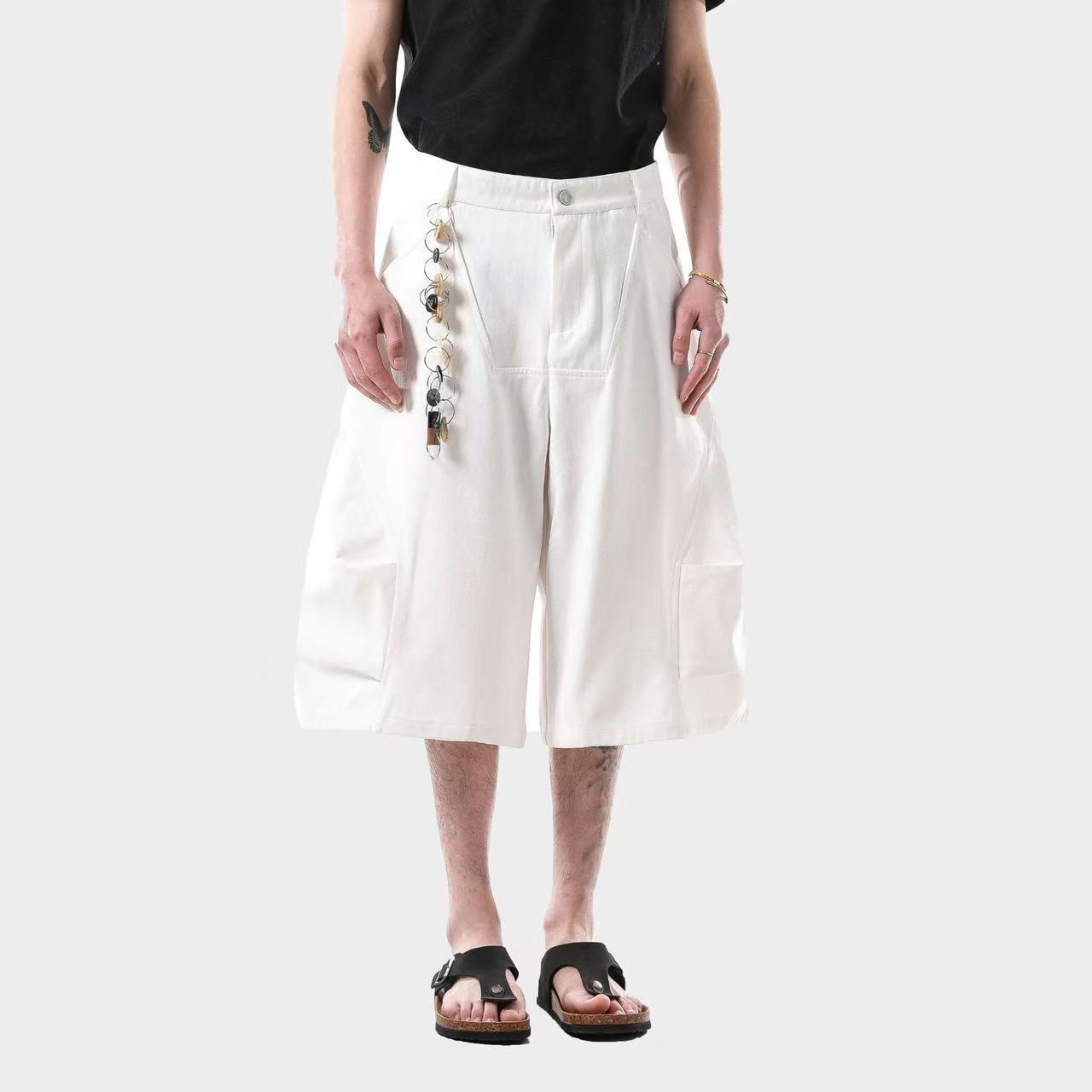 Vintage Wide-Leg Cargo Jorts