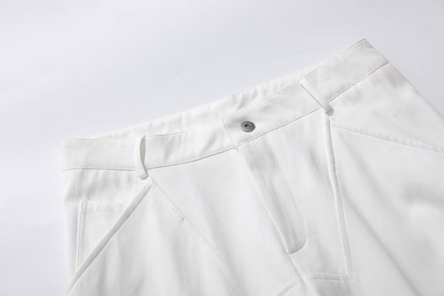 Vintage Wide-Leg Cargo Jorts
