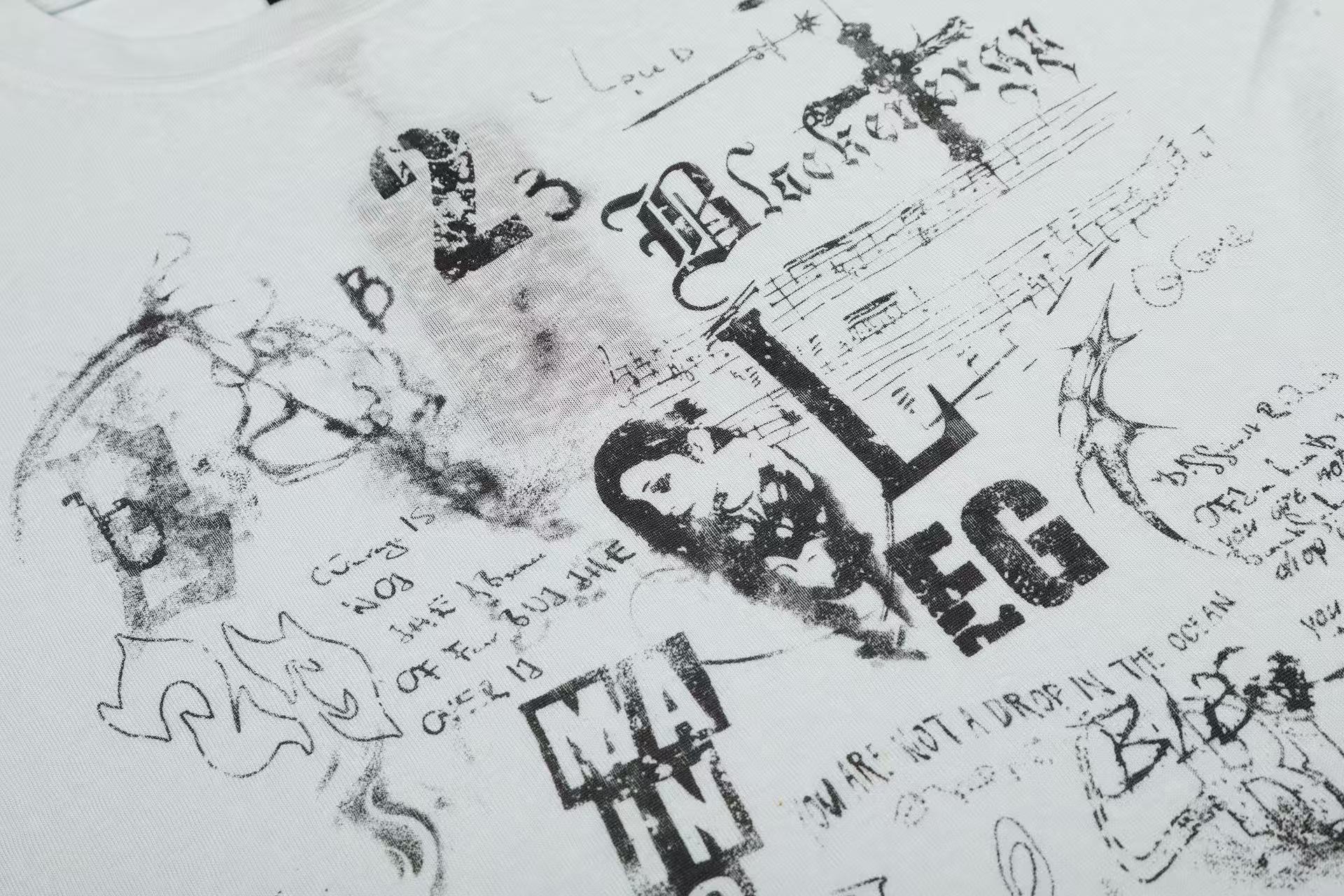 Streetwear Print Long Sleeve