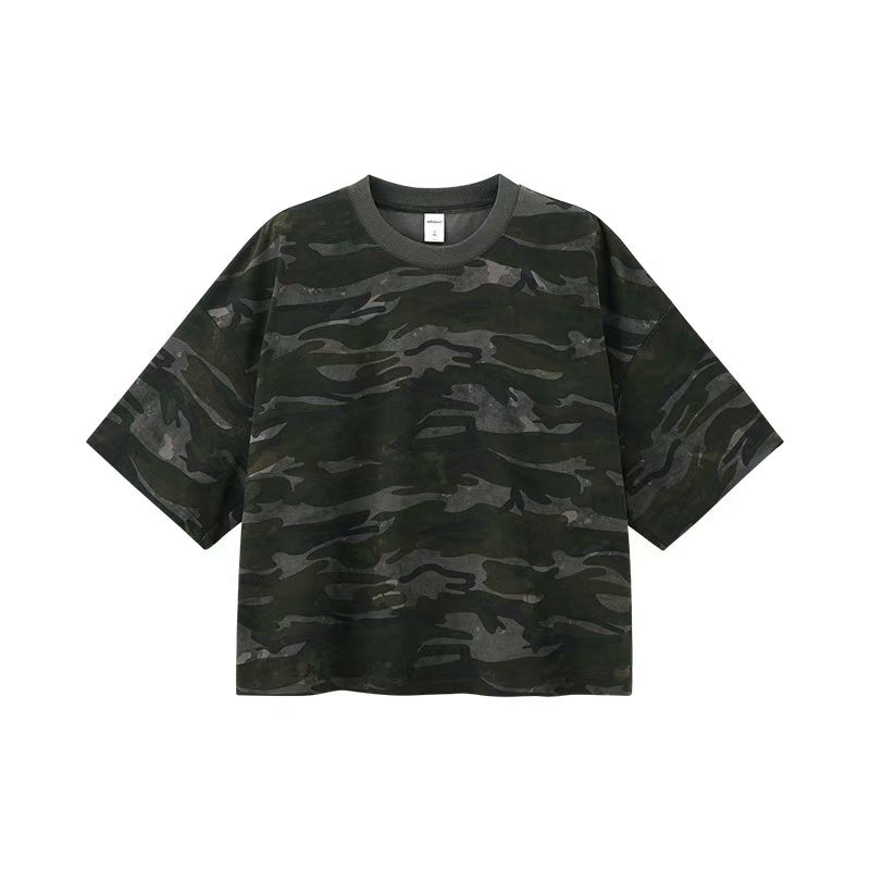 Vintage Camo Boxy Fit T-Shirt