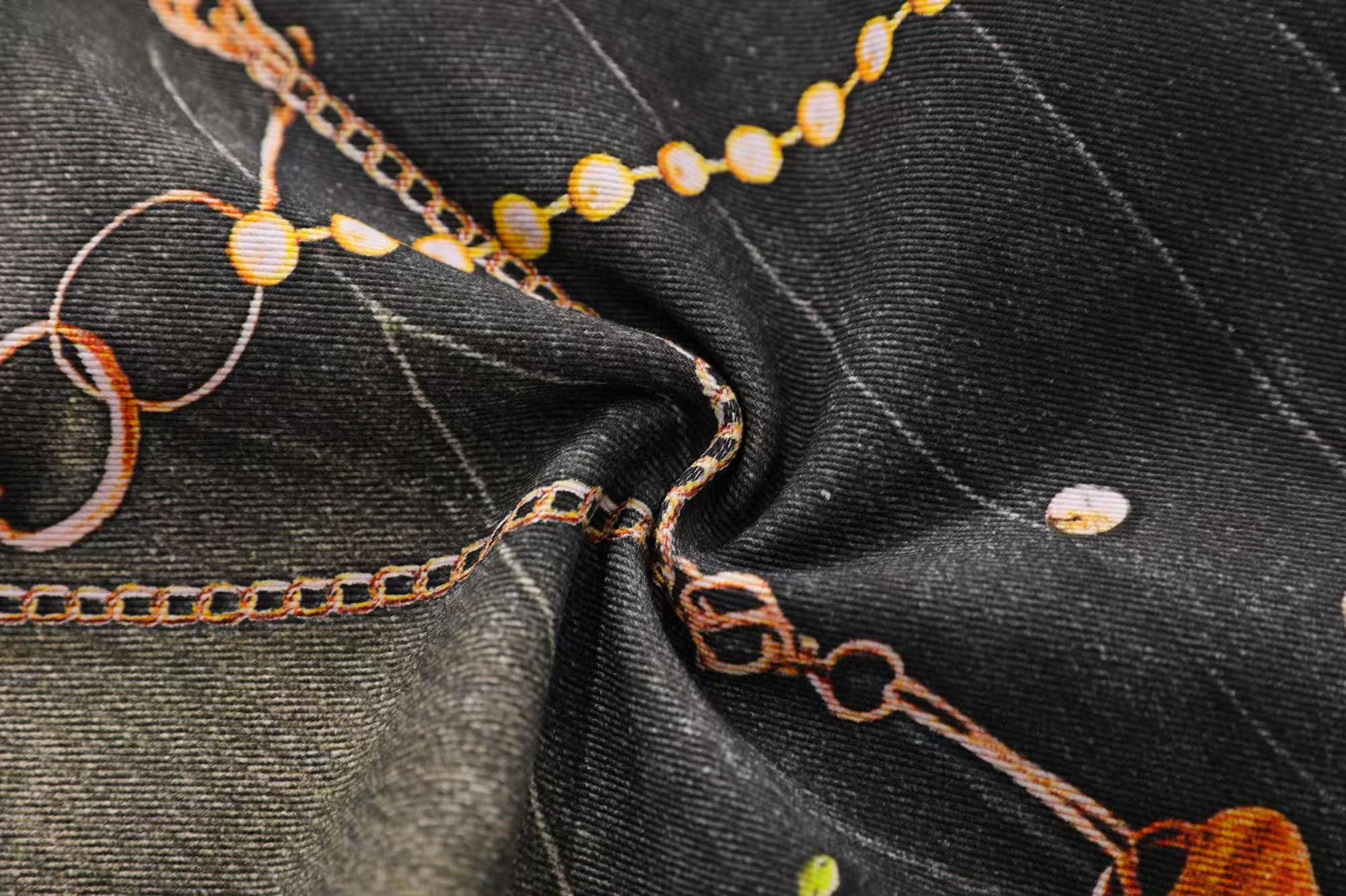 Street-Style 3D-Print Graffiti Jeans