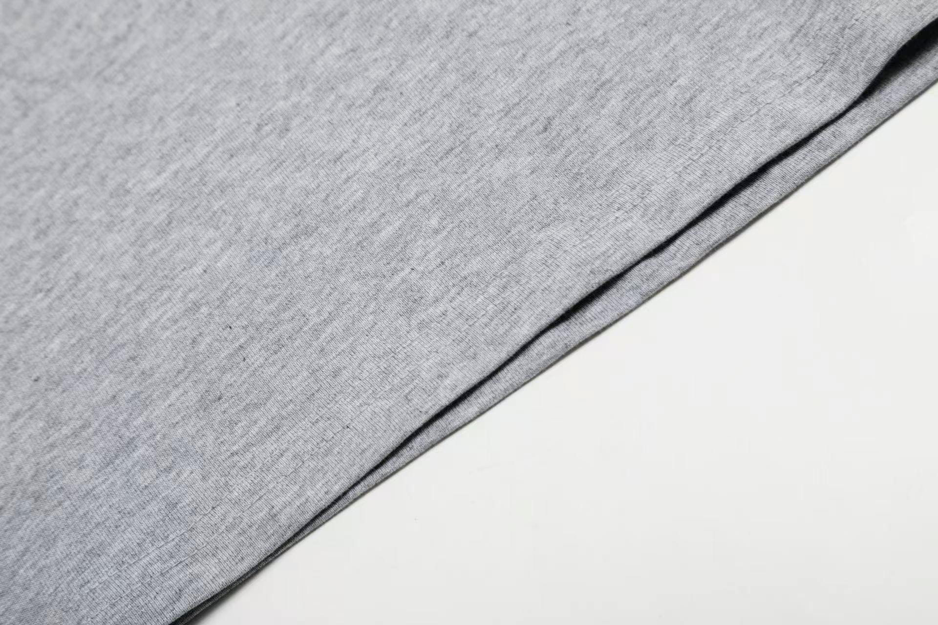 Streetwear Text Embroidery T-Shirt
