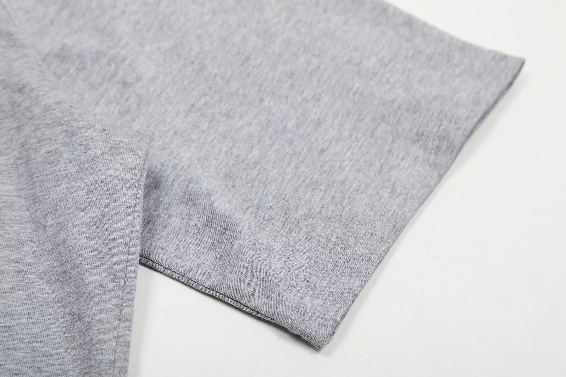 Streetwear Text Embroidery T-Shirt